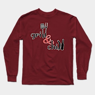 Grill and Chili Long Sleeve T-Shirt